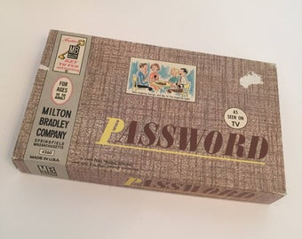 Password game cards